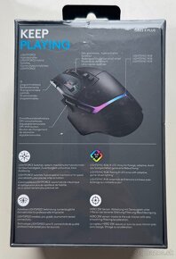 NOVÁ bezdrôtová herná myš Logitech G502X Plus Black - 9