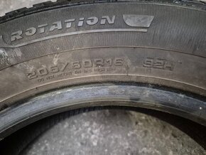 205/60 r16 zimné 4 ks FULDA dezén 7,3 - 6,5 mm DOT2021 - 9