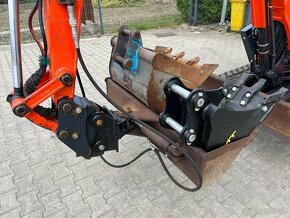 Minibager minirypadlo KUBOTA U27-4, JCB Yanmar Takeuchi - 9