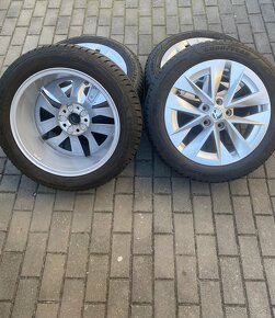 Originál Škoda Octavia Rotare R17 + zimni pneu 205/55/17 - 9