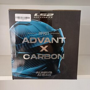 Silniční překlápěcí přilba LS2 ADVANT X CARBON - 9