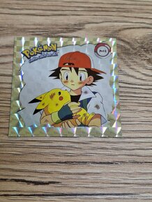 Pokémon strieborné samolepky z roku 1999 - 9