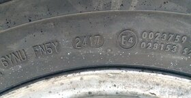 4 ks letné pneu Matador 225/70 R15C na plechových diskoch - 9