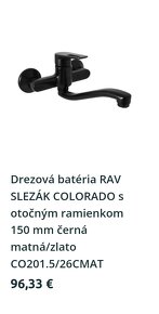 Drezová batéria čierna 150mm - 9