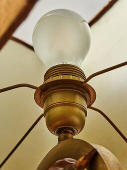 Vintage stolní lampa Shiva – Thajsko - 9