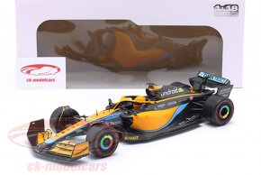 2X MCLAREN MCL36 2022 NORRIS A RICCIARDO SOLIDO 1:18 - 9