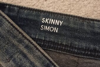 Tommy Hilfiger modré skinny strečove - 9