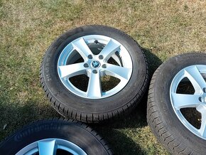 16" ALU 5x112 š SUPERB / VW + zimné pneu 215/60 16 Conti - 9