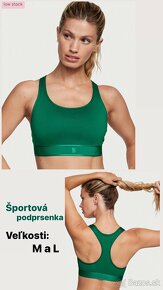 Victoria’s Secret zelena športova podprsenka VS - 9