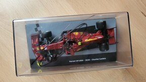 Ferrari Charles Leclerc originální autogram model auta 1:43 - 9