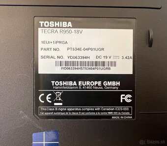 Toshiba Tecra / i5-3230M / 8GB RAM / 256GB SSD / 15.6" - 9