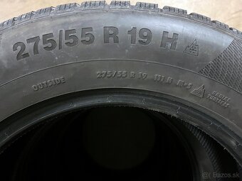 Predam 4x pneumatiky 275/55R19 Continental zimne - 9