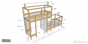 Poschodová posteľ - 9
