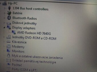 predám HP probook 6475b - Amd 4-jadro - 4gb ram - 9