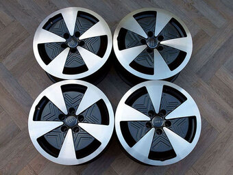 17"  5x112 ALU KOLA AUDI A8 4N = ZÁNOVNÍ ORIGINÁL SADA - 9