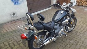 Opěrka řidiče polohovací Yamaha XV 750/1100 Virago. - 9