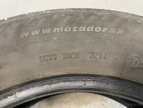 Predám zimné pneu Matador Sibir Snow MP92 205/60 R16 6,8mm - 9