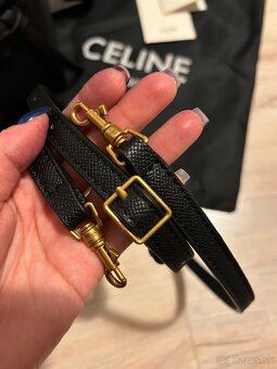 Celine micro belt bag s balením - čierna (CE2) - 9