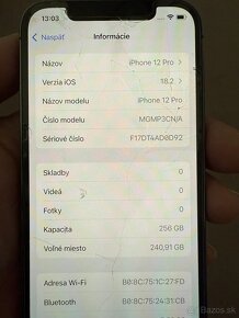 iPhone 12 Pro 256 GB Graphite - 9