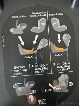 Cybex cloud z i-size vajíčko + rotačná základňa  na isofix - 9