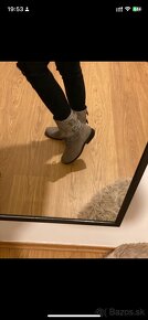 All saints ankle boots pravá koža veľkosť 39 hnedé - 9