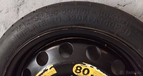 dojazdové koleso 5x112 R16 Škoda VW - 9