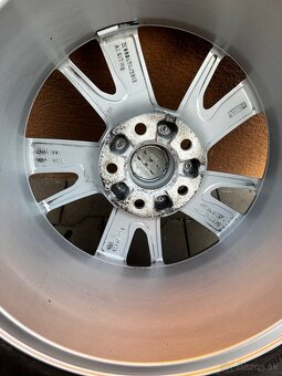 5x112 R16 7J ET35 Audi A4 B9 + 205/60 R16 letné (2024) - 9