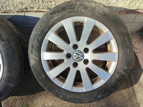 VW ALU disky s pneu 5x112R16 - 9