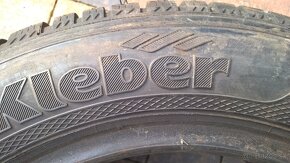 2 ks ZIMNÉ 185/60 R14 82T  KLEBER cca 7-7,5 mm LEN 15,-€/kus - 9