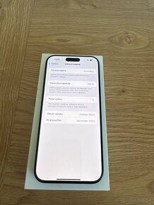 Iphone 16 pro max 256 GB 12 ciklov nevyhovuje veľkost - 9