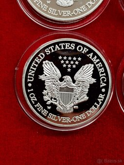 American Eagle 1oz 1986, 1987, 1996, 2010 - 9