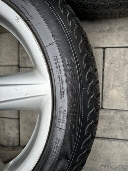 Predám Alu disky Toyota 5x114,3 R17 Zimné 215/50R17 - 9