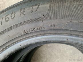 215/60r17 letné 4 ks MICHELIN dezén 6-5,3 mm DOT2021-2020 - 9