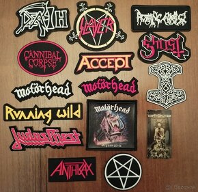 Metal,Rock,CD,DVD,EP,násivky,retiazky,odznaky,plagáty,trická - 9