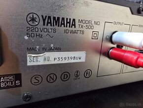 Yamaha AX-500, TX-500, K-500 hifi set - 9