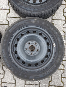 Sada plech. diskov 4ks- 205/55 R16 zimné pneu. - 9