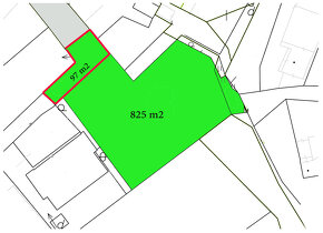 STAVEBNÝ POZEMOK / SLEPÁ ULIČKA / BB / RUDLOVÁ / 922m2 - 9