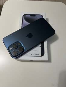 iPhone 15 Pro Max 256 GB Blue Titanium - 9