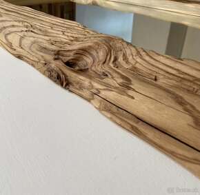 Zrkadlá zo starého ručne kresaného dreva smrek/borovica - 9
