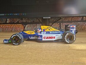 Nigel Mansell F1 Williams Minichamps 1:18 - 9