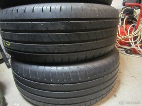 205/55R16 91V letne pneu Goodyear + Hankook dezen 5 a 6mm - 9