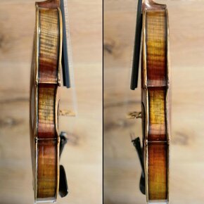 husle 4/4 model Stradivari (olejový lak) - 9