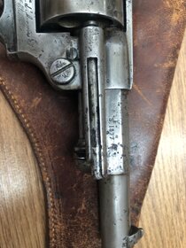 Historicky revolver   Chamelot-Delvigne  1873 - 9