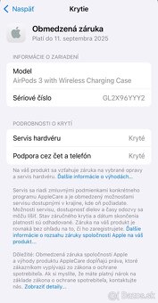 Apple AirPods 3. Generácie - záruka, komplet balenie - 9