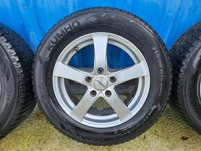 Alu disky 5x114,3 16" + zimné pneu 215/60 R16 99H - 9