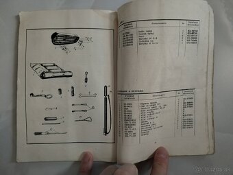 Jawa Pionier zoznam náhradných dielov - 9