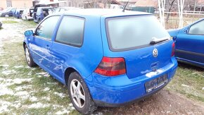 VW GOLF 4 - 1.9 SDI - 50KW - VW GOLF 4 - 3DVER. 1,6 - 77kw - 9