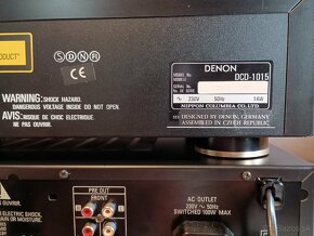 DENON AVR-1400 a DENON DCD-1050 - 9