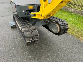 Minibagr Wacker Neuson ET16 hyd.podvozek+svahovka,2500mth - 9