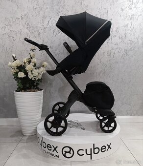 TROJKOMBINÁCIA NAJNOVŠÍ STOKKE XPLORY X ALL BLACK - 9